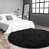 Round Fluffy Plush Carpet for Home Living Room Decor Thick Area Rugs Velvet Floor Mats